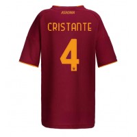 AS Roma Bryan Cristante #4 Domáci Ženy futbalový dres 2025-26 Krátky Rukáv